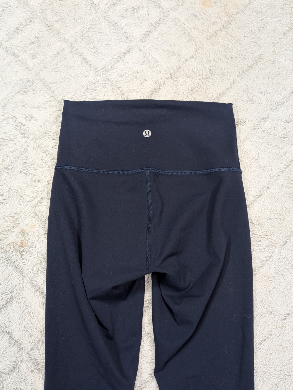 Lululemon Leggings Womens 4 Blue Navy Wunder Train High Rise Tights 28” Active - Picture 9 of 9